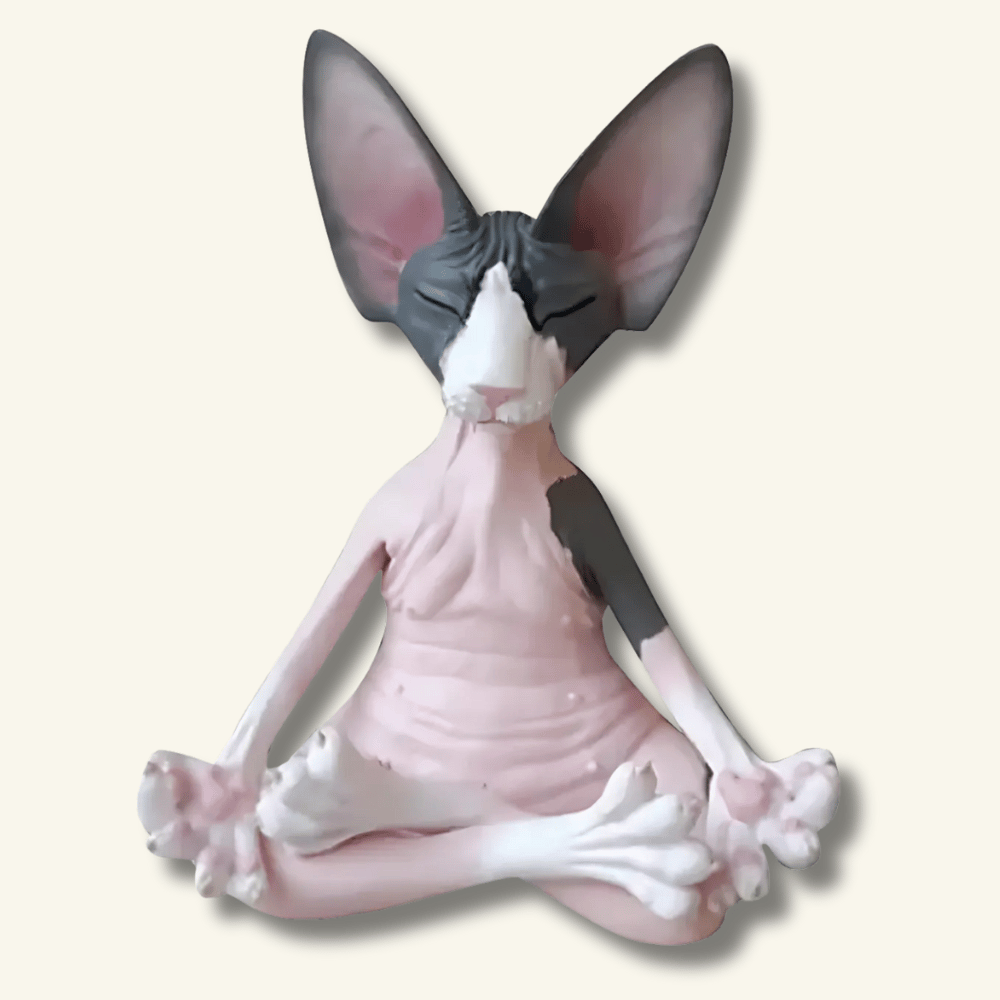 Sphinx Cat Meditation Statue