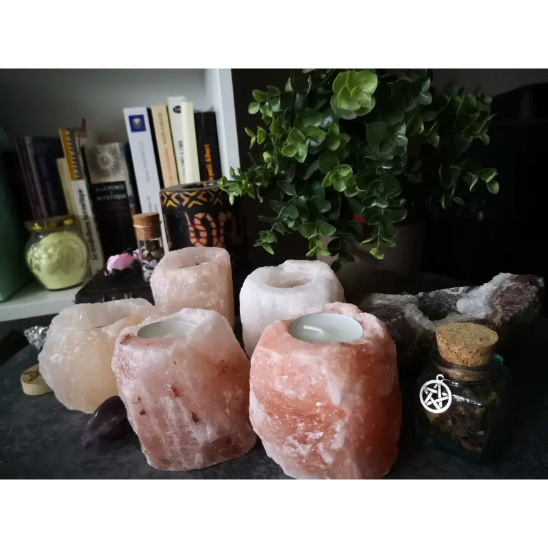 Himalayan Salt Candle Holder