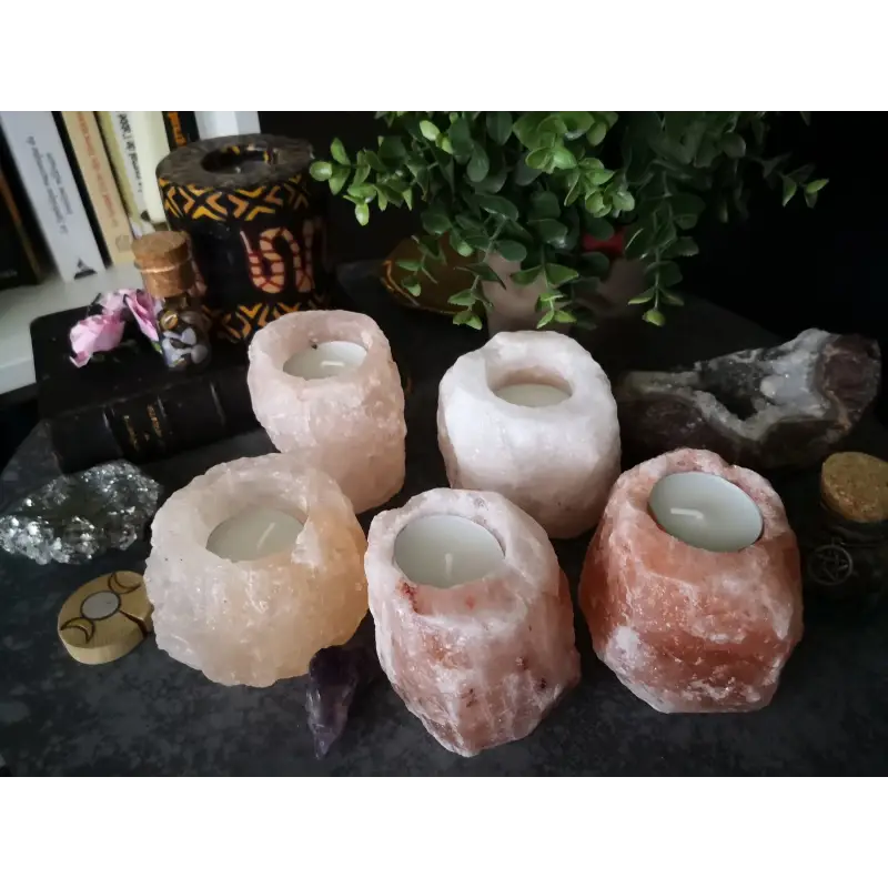Himalayan Salt Candle Holder