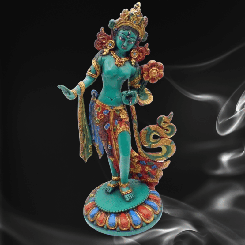 30cm Green Tara Statue