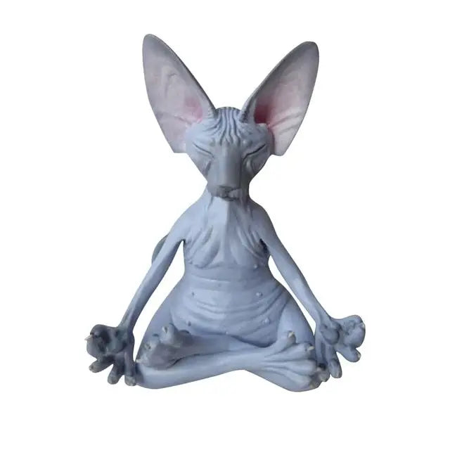 Sphinx Cat Meditation Statue