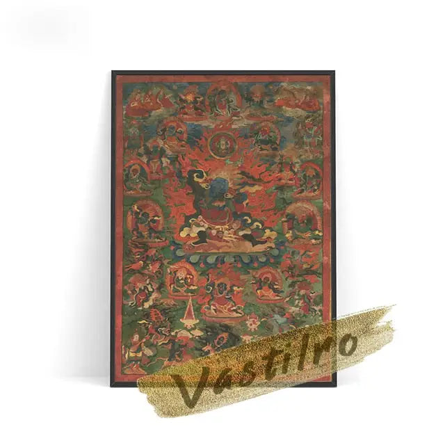 Canvas painting Thangka