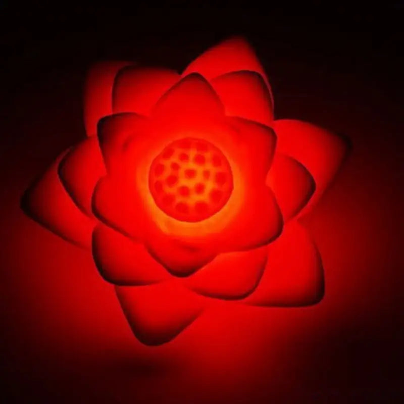 LED Lotus Flower Night Light