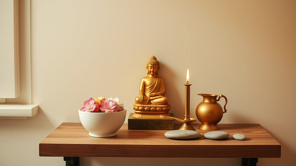 Buddhist Home Shrine: How to Set One Up with Intention Image