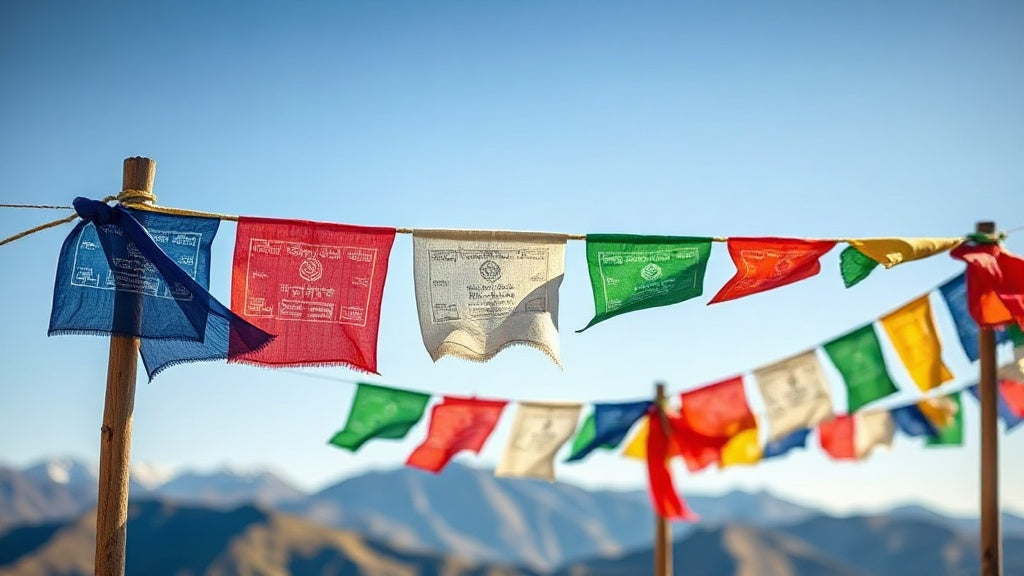 Tibetan Prayer Flags Colors: What Each One Means and Why It Matters Image