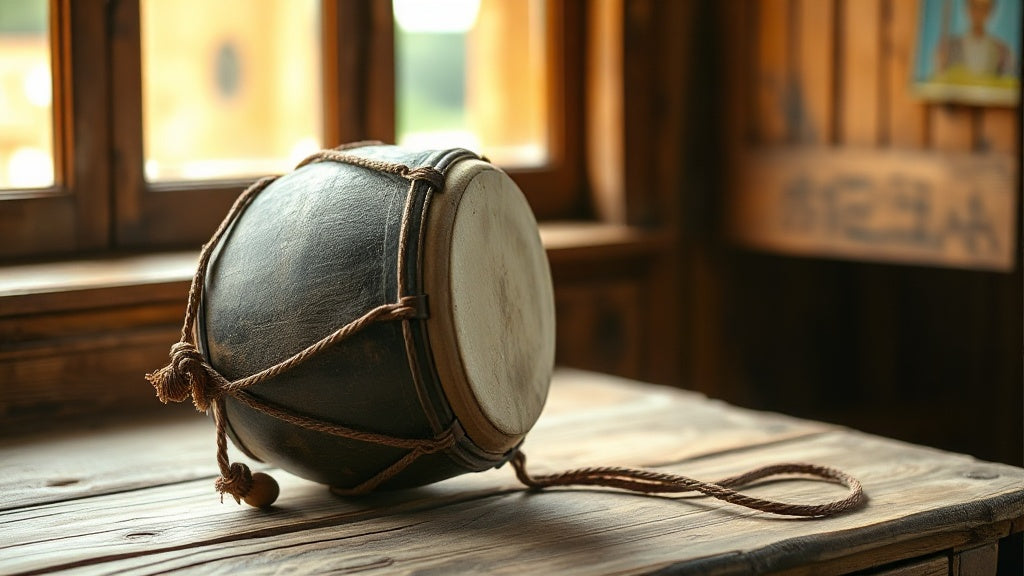 The Damaru Drum: Sacred Percussion at the Heart of Buddhist Ritual Image