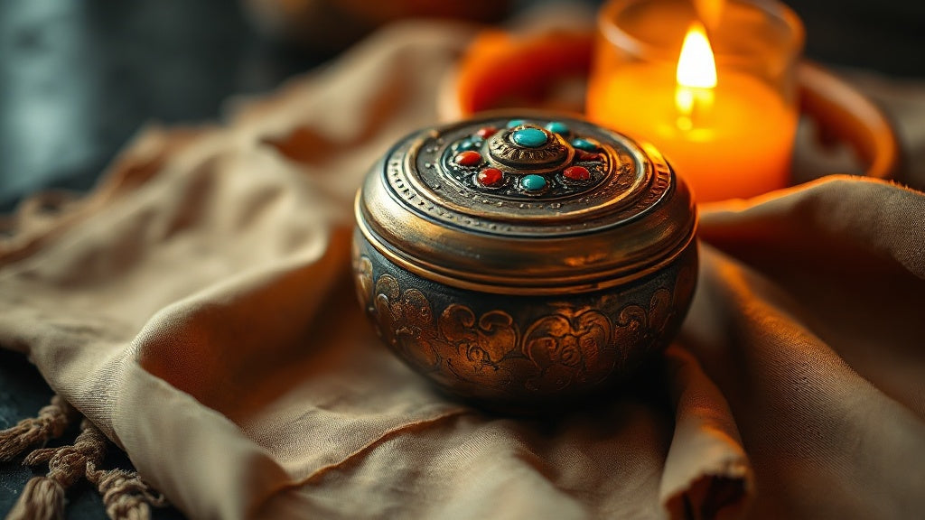 Gau Box Tibetan: The Sacred Amulet Container Worn Close to the Heart Image