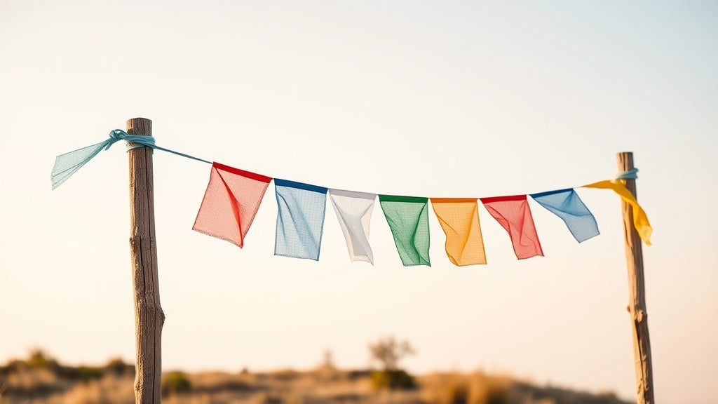 How to Hang Prayer Flags: A Complete Guide to Placement, Direction & Meaning Image