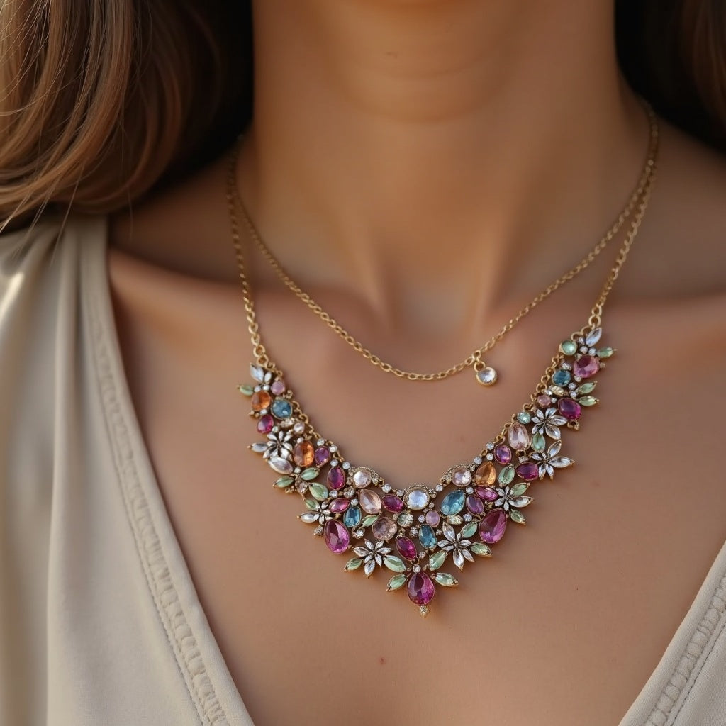 Gemstone Necklace : collection cover Image