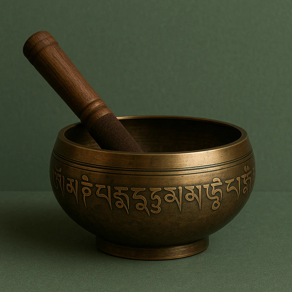 Tibetan singing bowl Image