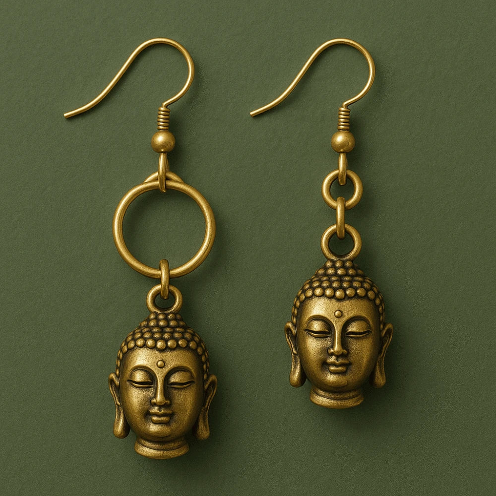 Buddhist Earrings Image