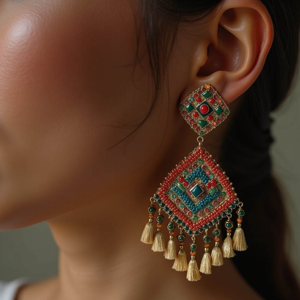 Tibetan Earrings : collection cover Image