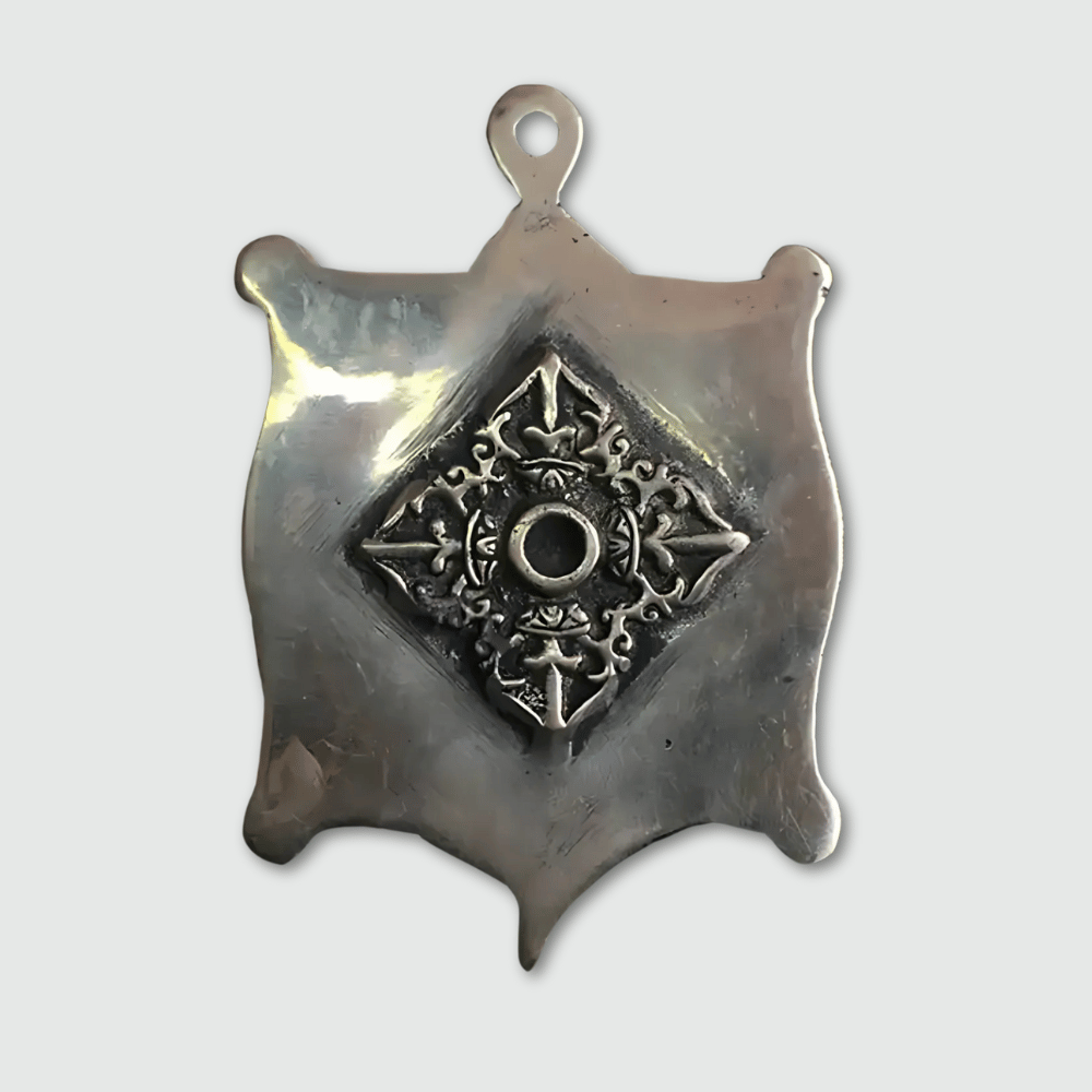 Buddhist Zodiac Amulet Necklace - 12 Animals Double-Sided Copper Pendant | Buddhive