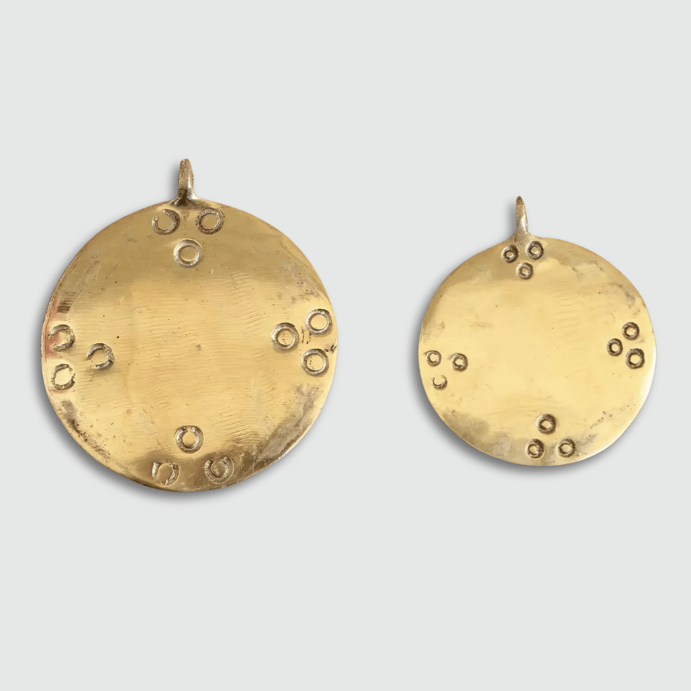 Tibetan Brass Amulet - Handcrafted Buddhist Protection Charm - Authentic Sacred Jewelry | Buddhive