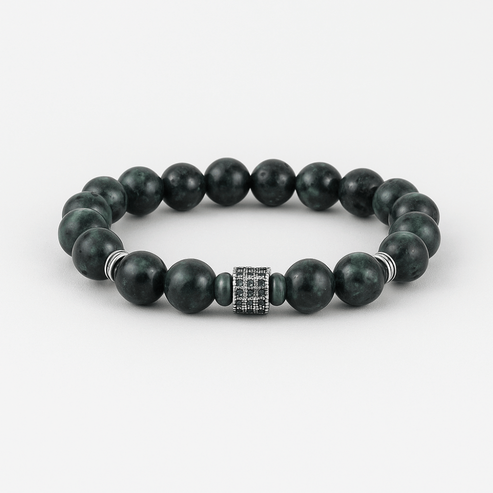 Sparrow Stone Bracelet - Natural Gemstone Purification & Serenity - 8mm Beads | Buddhive