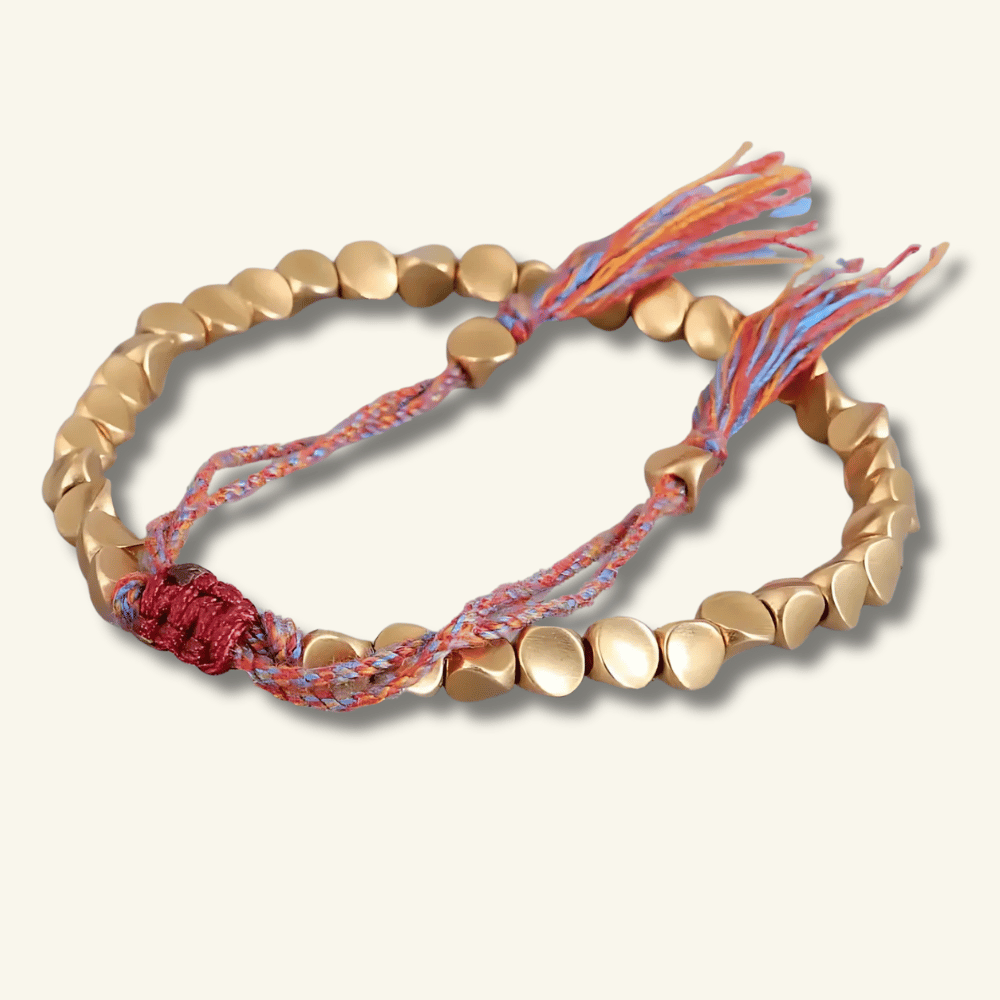 Golden Buddhist Bracelet