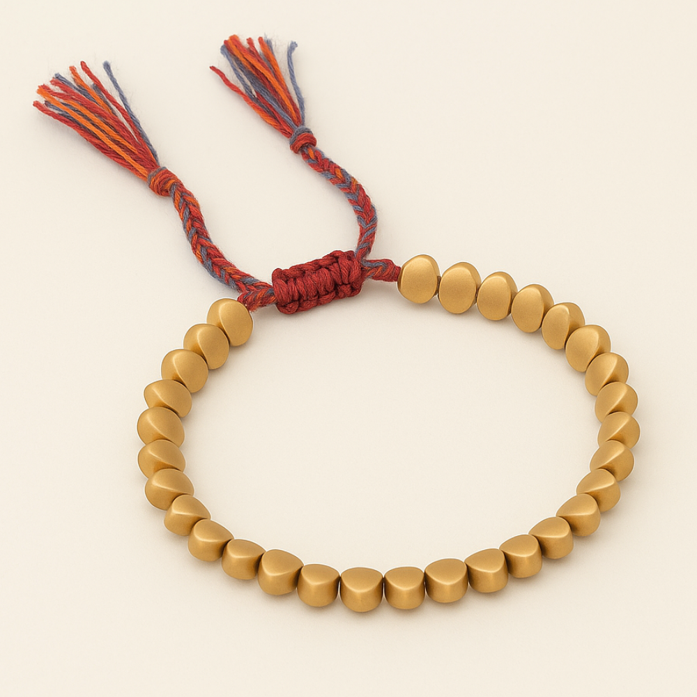 Golden Buddhist Bracelet