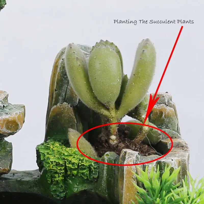 Zen Fountain Feng Shui Water Fountain - Tabletop Meditation Decor with Flowing Water | Buddhive