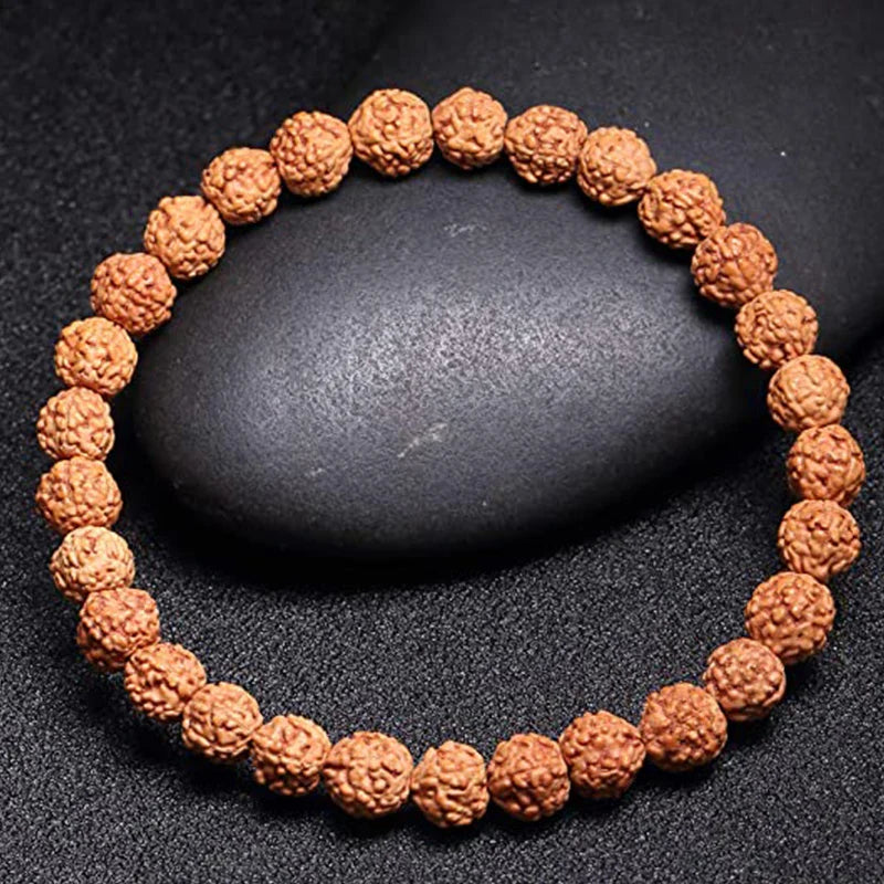 Bodhi Seed Bracelet - Tibetan Buddhist Mala Prayer Beads - Natural Sacred Wood | Buddhive