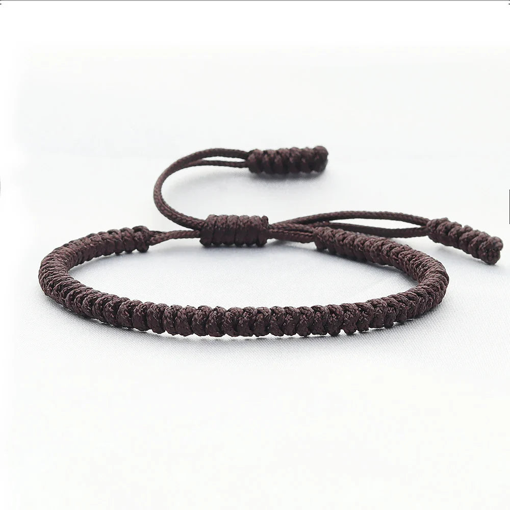 Tibetan Red String Bracelet - Adjustable Buddhist Rope Bracelet for Protection & Balance | Buddhive