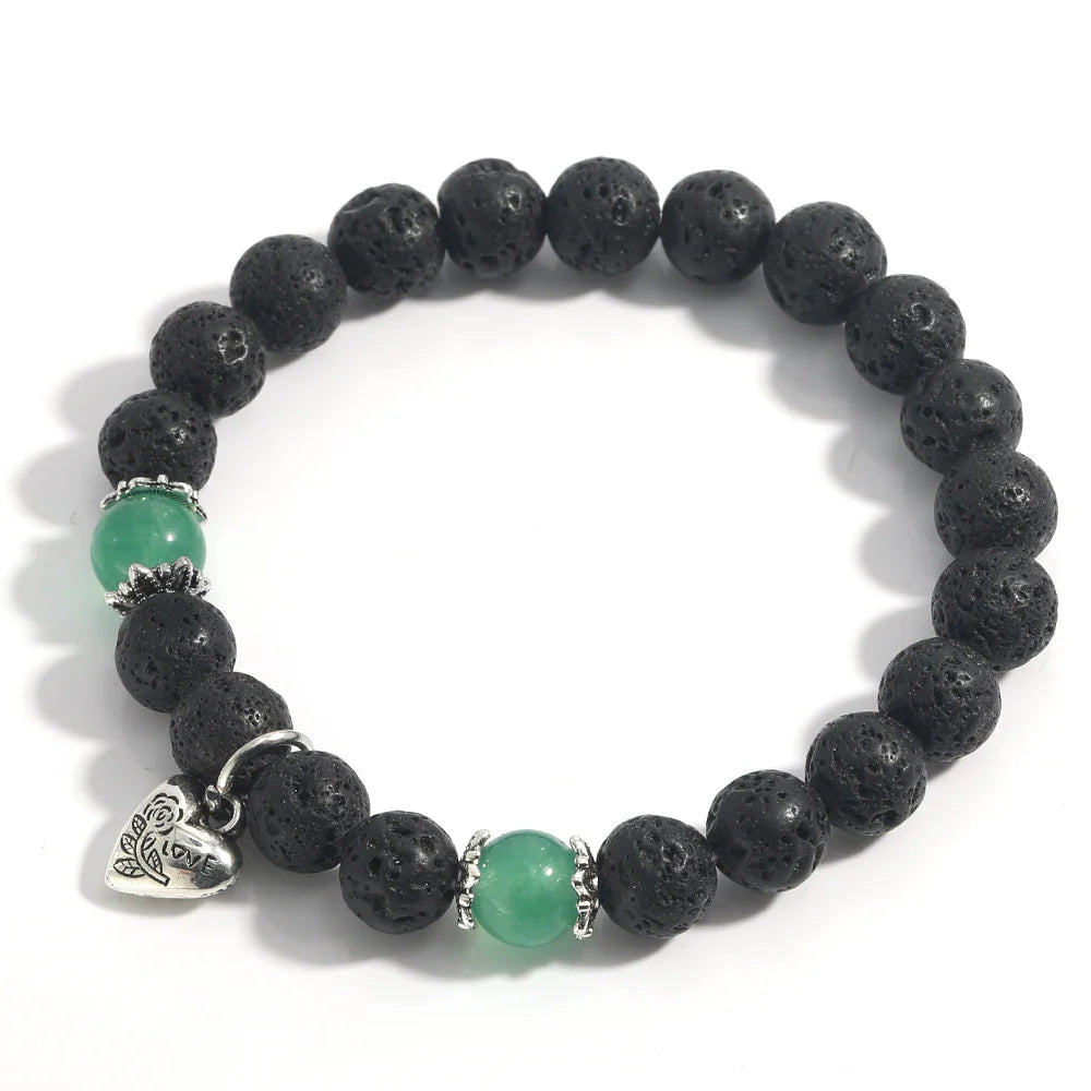 Tibetan Bodhi Seed Heart Bracelet for Women - Sacred Buddhist Prayer Beads | Buddhive