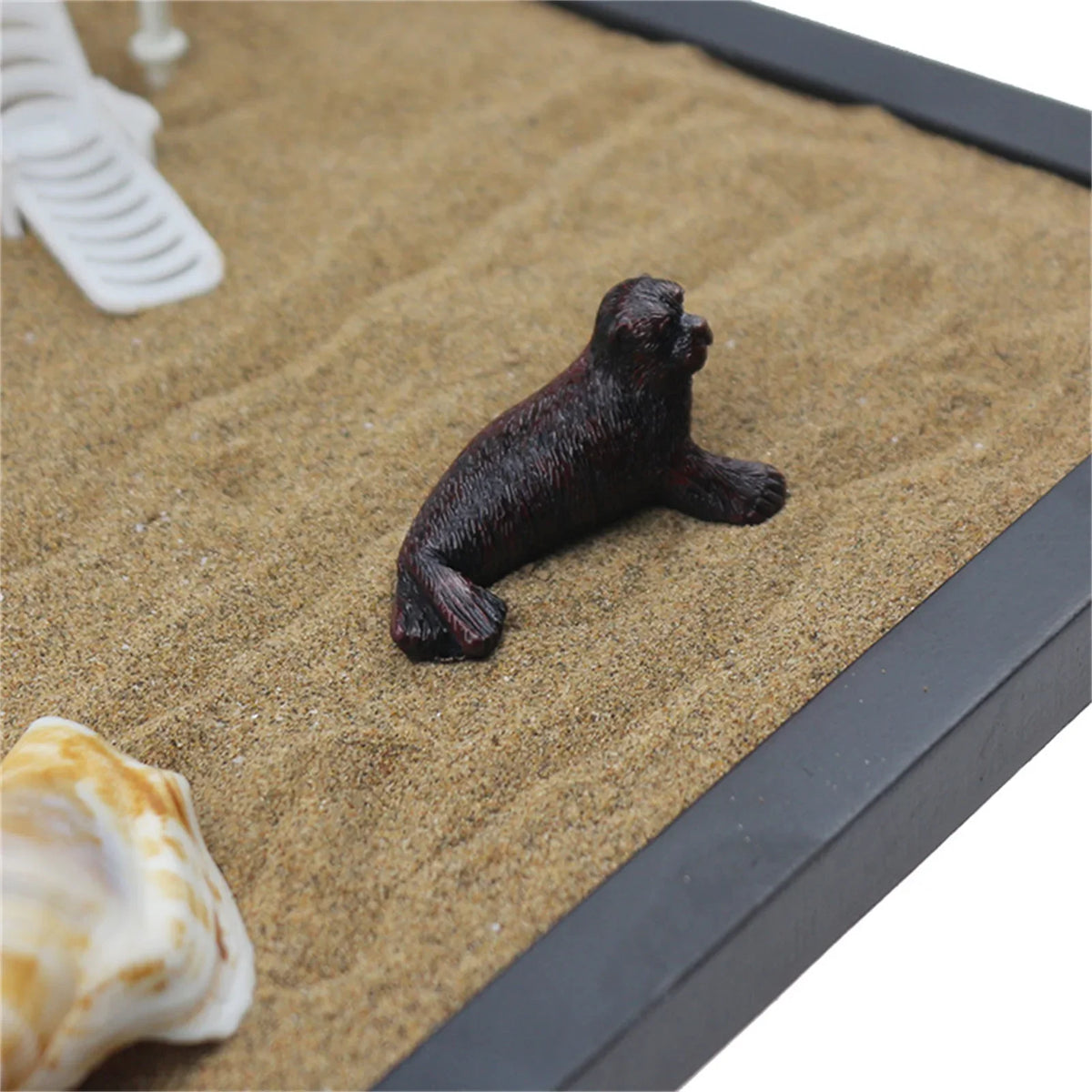 Mini Zen Garden Desktop Kit - Japanese Sand Garden with Accessories (8.5x7x0.5in) | Buddhive