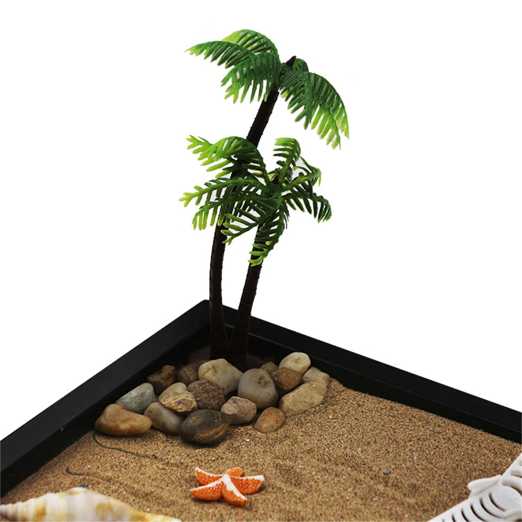 Mini Zen Garden Desktop Kit - Japanese Sand Garden with Accessories (8.5x7x0.5in) | Buddhive