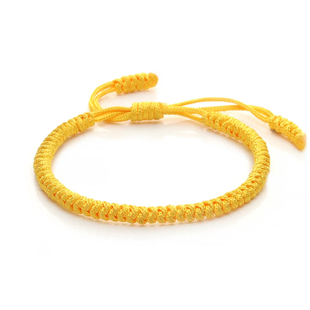 Tibetan Red String Bracelet - Adjustable Buddhist Rope Bracelet for Protection & Balance | Buddhive