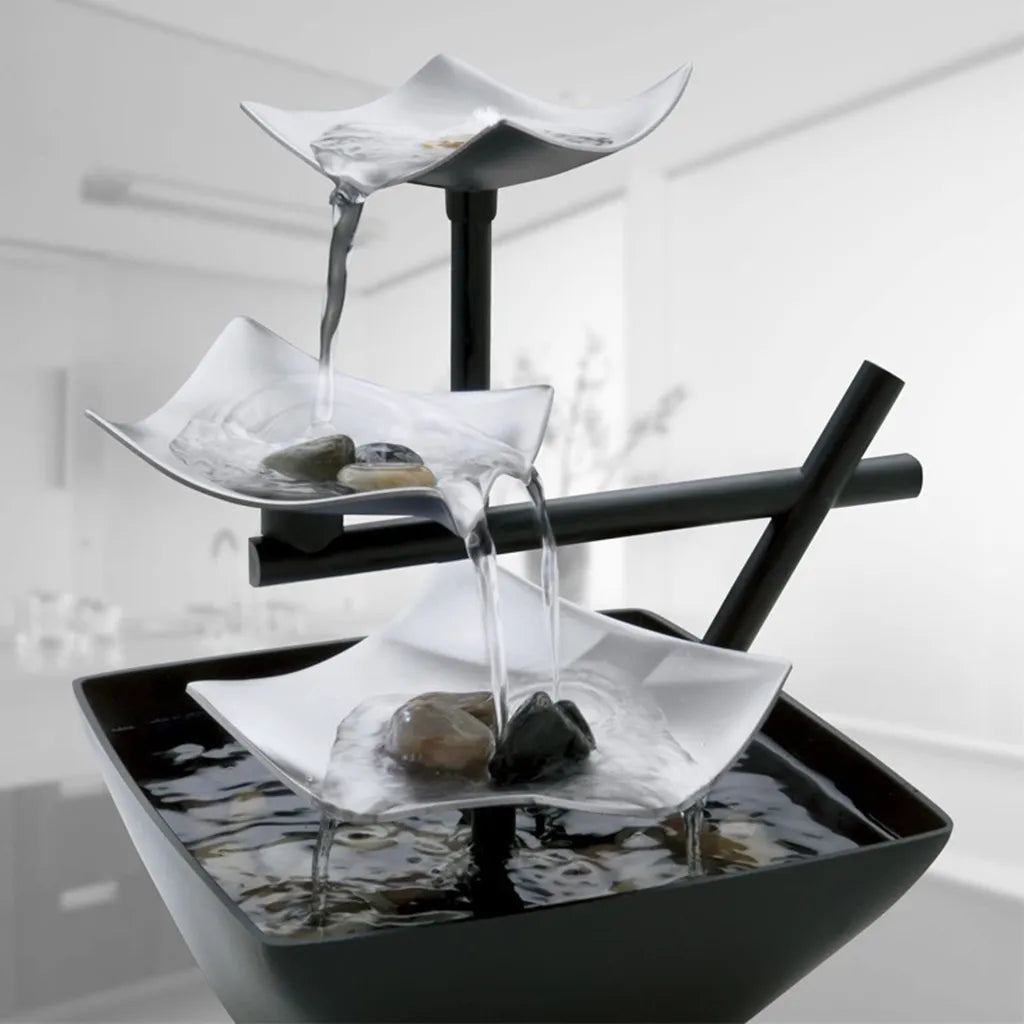 Feng Shui Water Fountain Small Indoor Tabletop Decorative Zen Fountain | Buddhive
