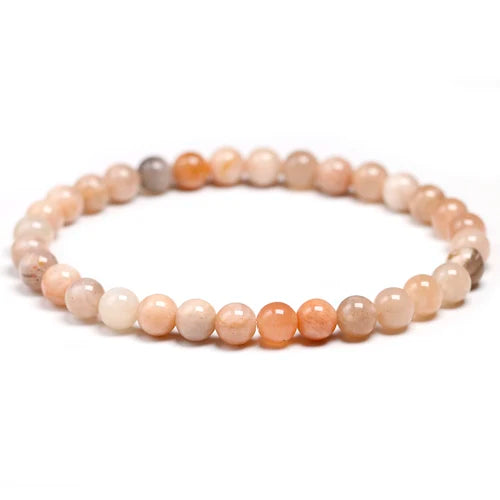 Sunstone Bracelet Natural Gemstone - Joy & Vitality Energy - 8mm Beads | Buddhive