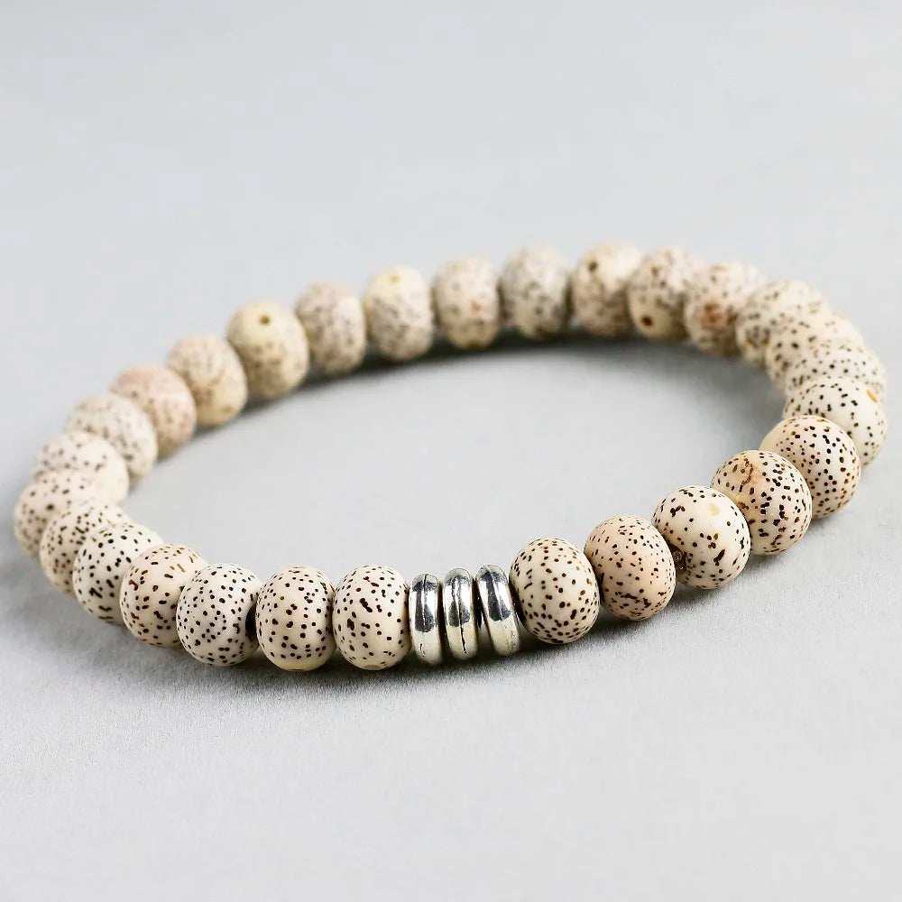 Bodhi Seed Bracelet Tibetan Buddhist Mala Bead Rope Chain | Buddhive