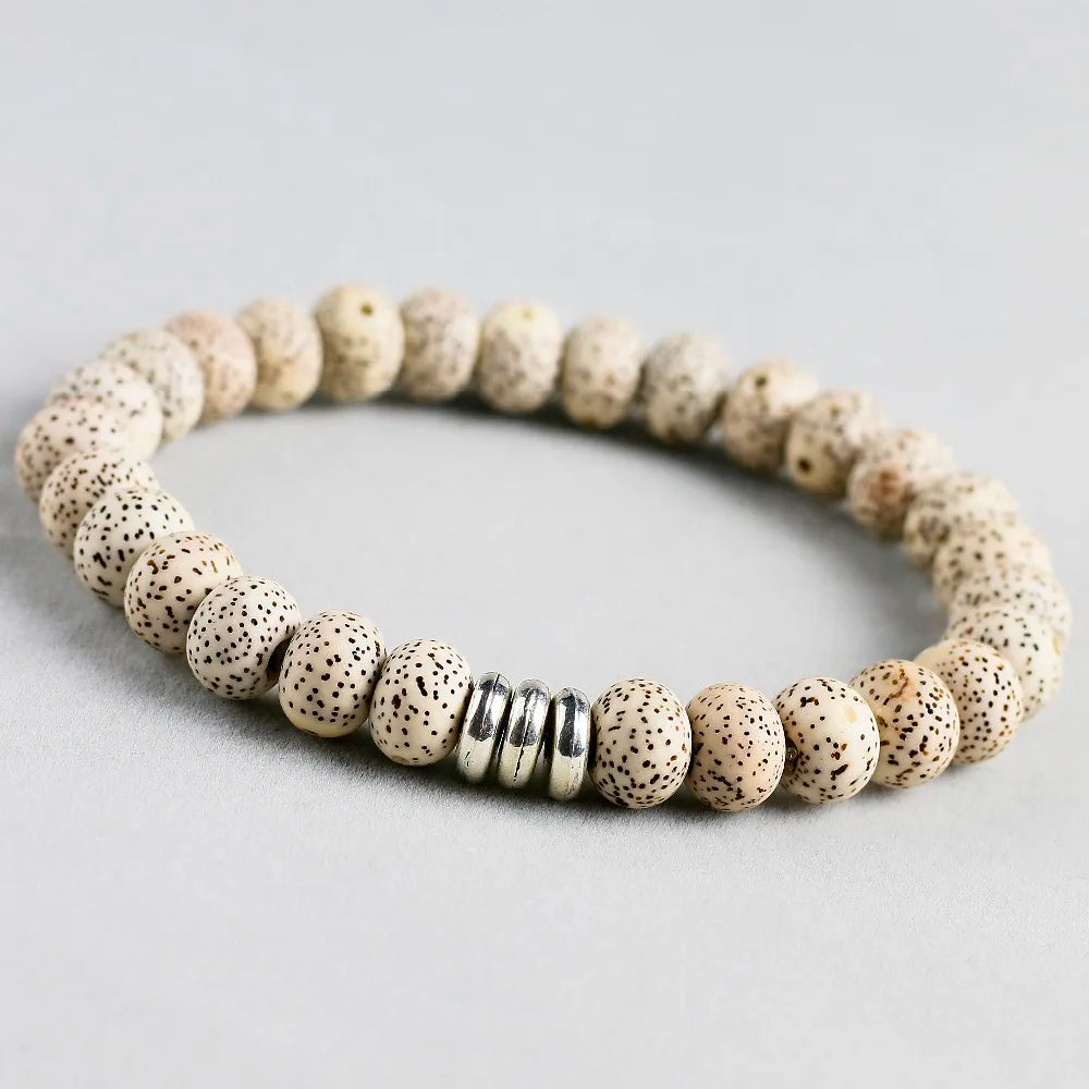 Bodhi Seed Bracelet Tibetan Buddhist Mala Bead Rope Chain | Buddhive