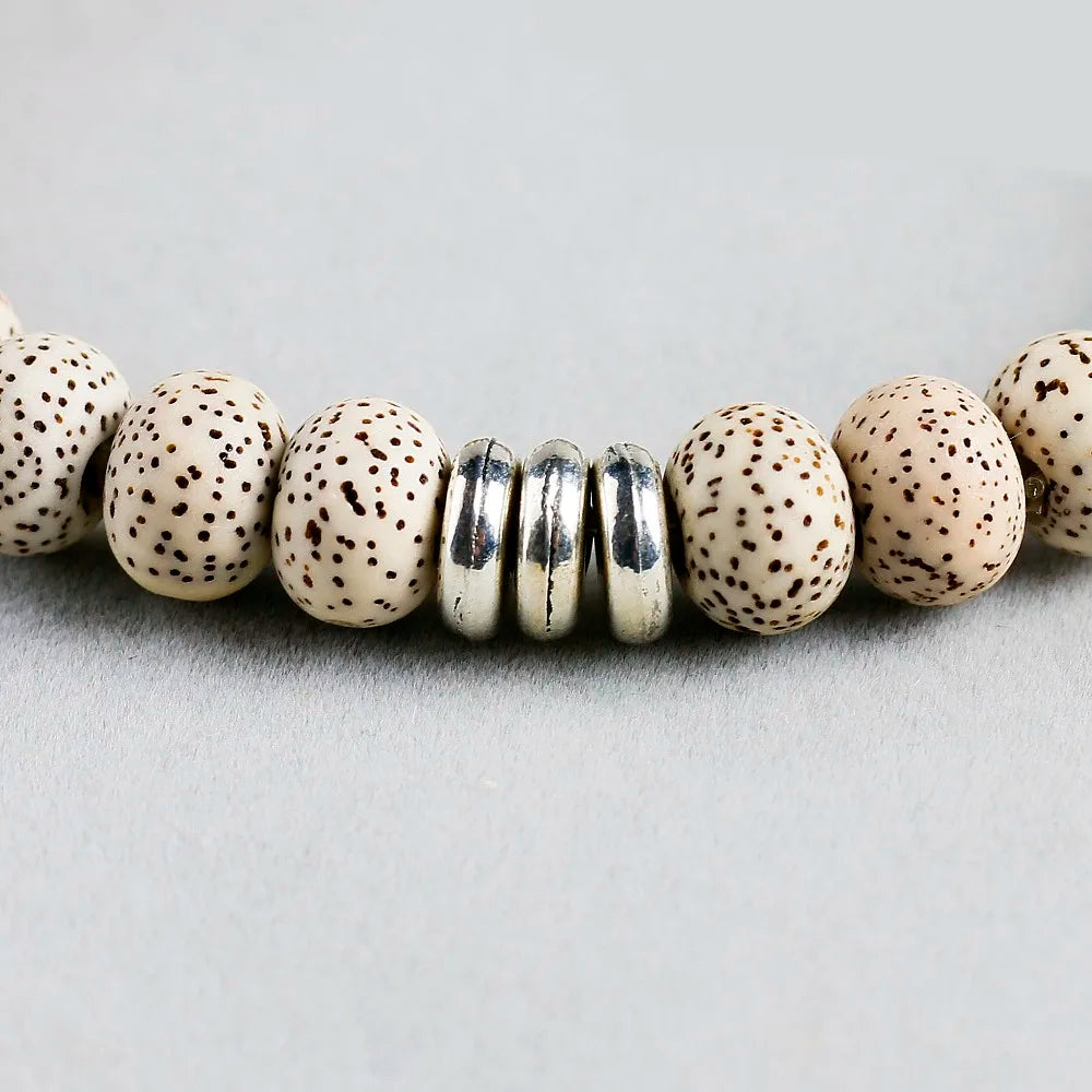 Bodhi Seed Bracelet Tibetan Buddhist Mala Bead Rope Chain | Buddhive
