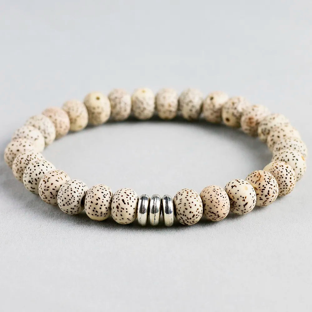 Bodhi Seed Bracelet Tibetan Buddhist Mala Bead Rope Chain | Buddhive