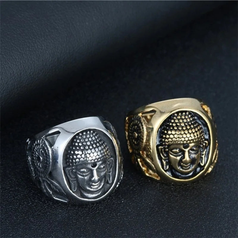Silver Buddha Ring - Spiritual Buddhist Jewelry for Men & Women | Buddhive