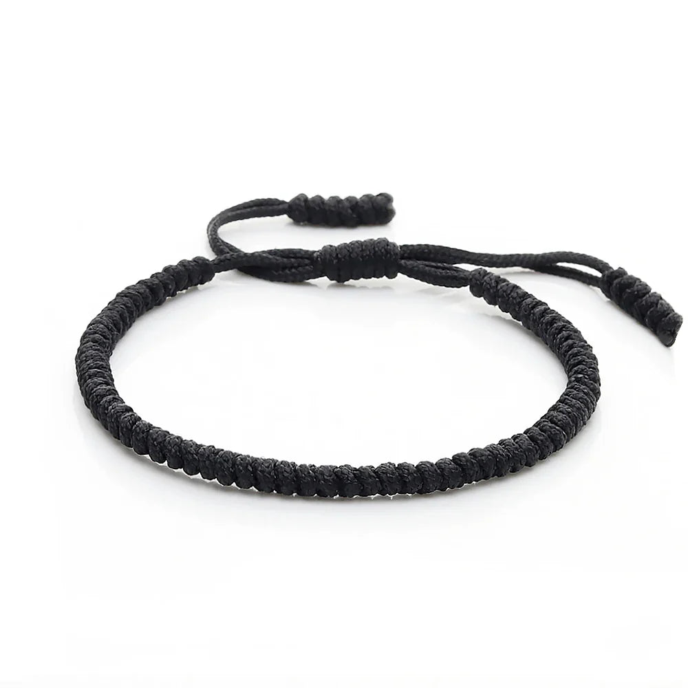 Tibetan Red String Bracelet - Adjustable Buddhist Rope Bracelet for Protection & Balance | Buddhive
