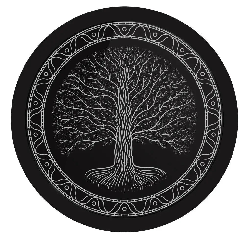 Tree of Life Wall Lamp LED - Dimmable Zen Decor Light - Sacred Symbol Illumination | Buddhive