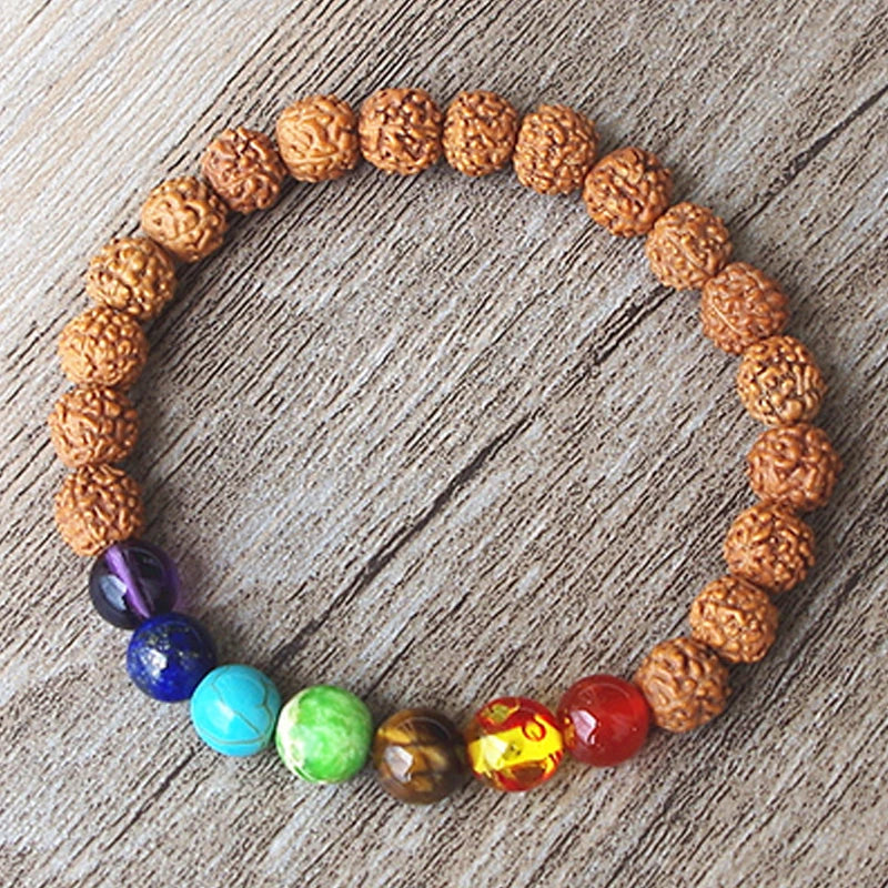 Bodhi Seed Bracelet - Tibetan Buddhist Mala Prayer Beads - Natural Sacred Wood | Buddhive