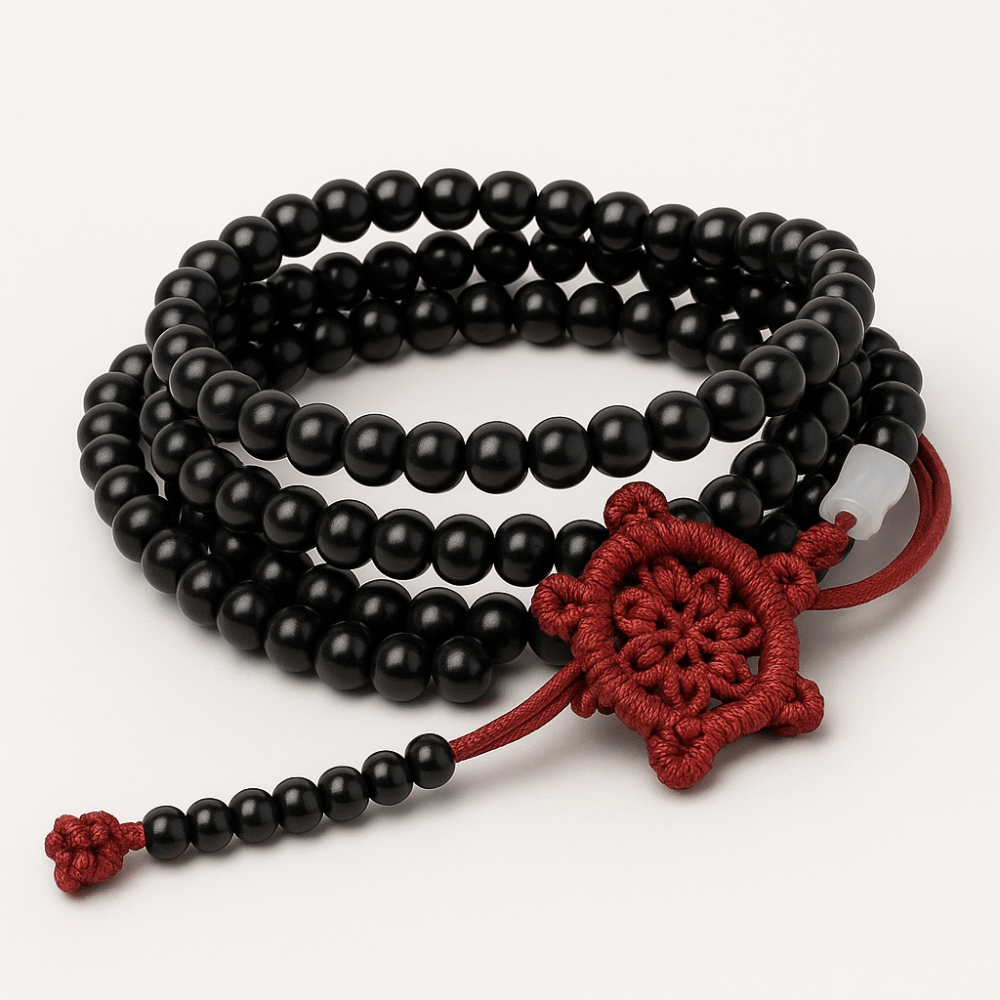 Tibetan Mala Beads Sandalwood 108 Prayer Necklace Bracelet | Buddhist Meditation Japamala | Buddhive