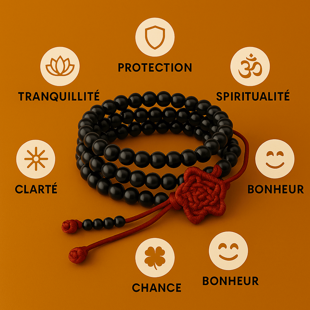 Tibetan Mala Beads Sandalwood 108 Prayer Necklace Bracelet | Buddhist Meditation Japamala | Buddhive