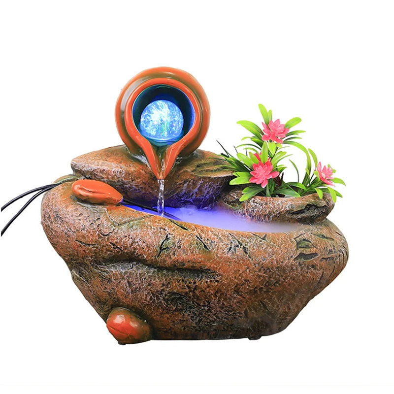 Zen Relaxation Fountain Resin Buddha Water Feature for Meditation & Home Decor | Buddhive
