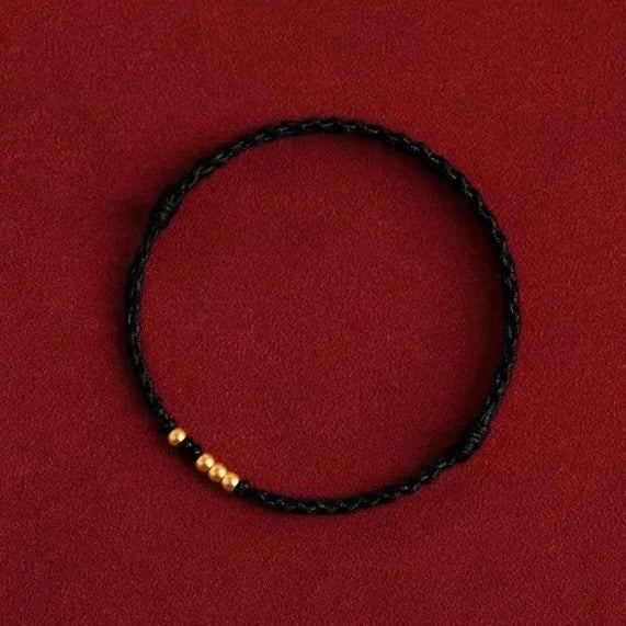 Chinese Zodiac Red String Bracelet - Lucky Copper Charm Bracelet - Feng Shui | Buddhive