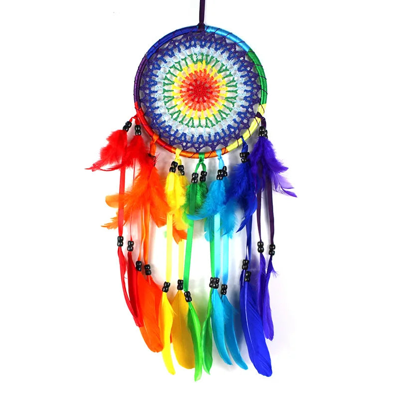Chakra Dreamcatcher Wall Hanging - 7 Chakra Spiritual Decor - Handmade Design | Buddhive