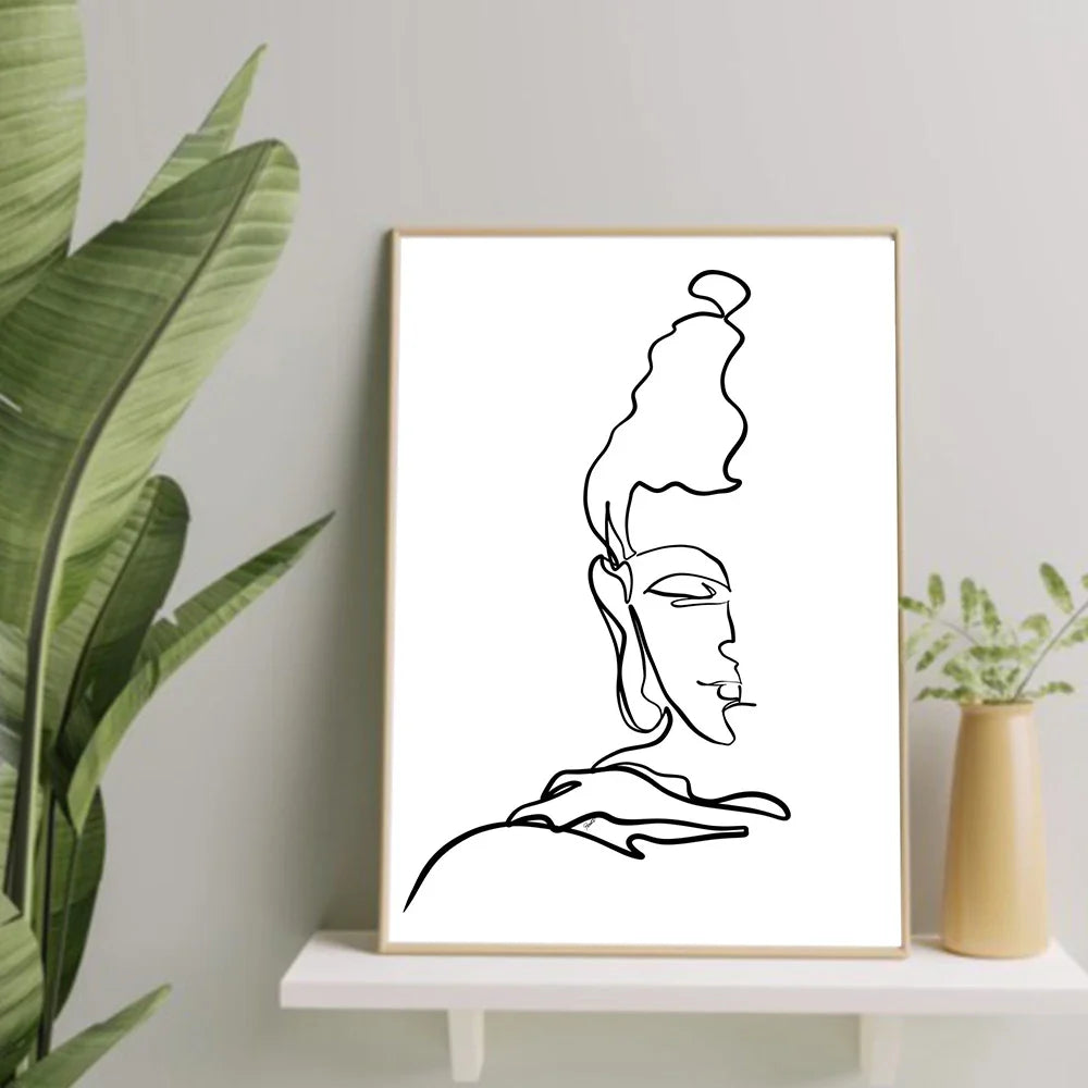 Buddha Namaste Poster - Zen Wall Art Print for Meditation Room & Home Decor | Buddhive