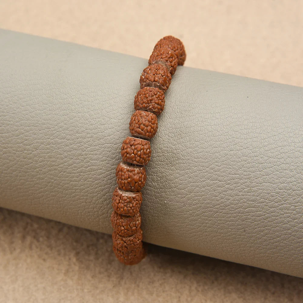 Bodhi Seed Bracelet for Men - Natural Tibetan Mala Beads - Adjustable Buddhist Jewelry | Buddhive