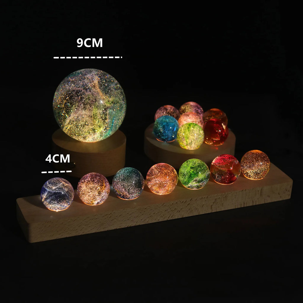 7 Chakra LED Crystal Ball Lamp - Color Changing Meditation Light for Spiritual Decor | Buddhive