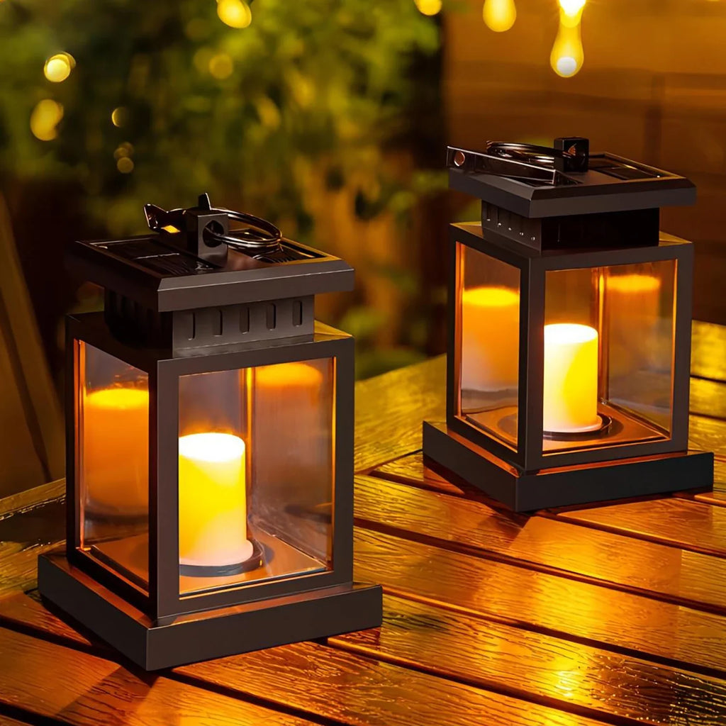 Japanese Temple Lantern Solar LED Outdoor Garden Light - Weather Resistant Zen Decor | Buddhive