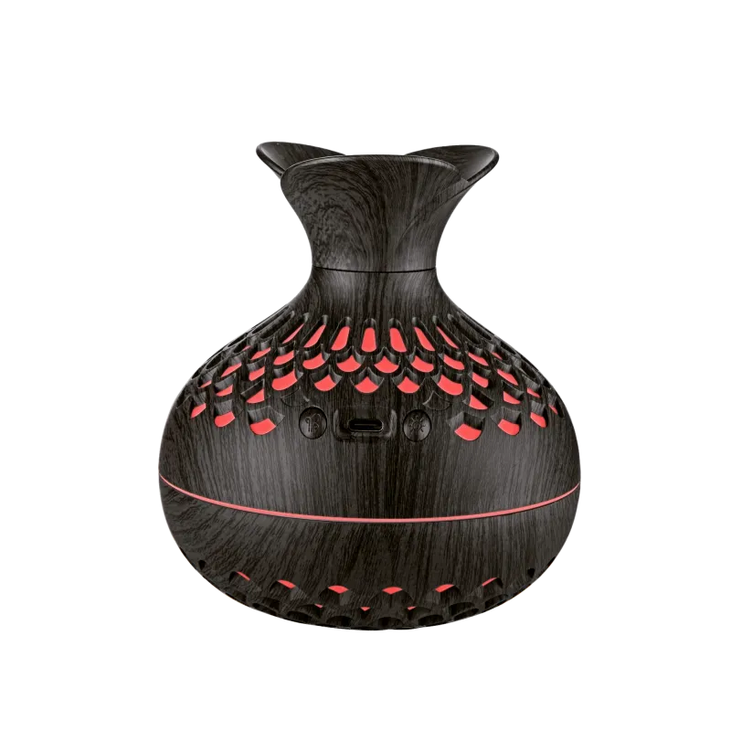 Essential Oil Diffuser Wood Grain Ultrasonic - Aromatherapy Humidifier 300ml | Buddhive