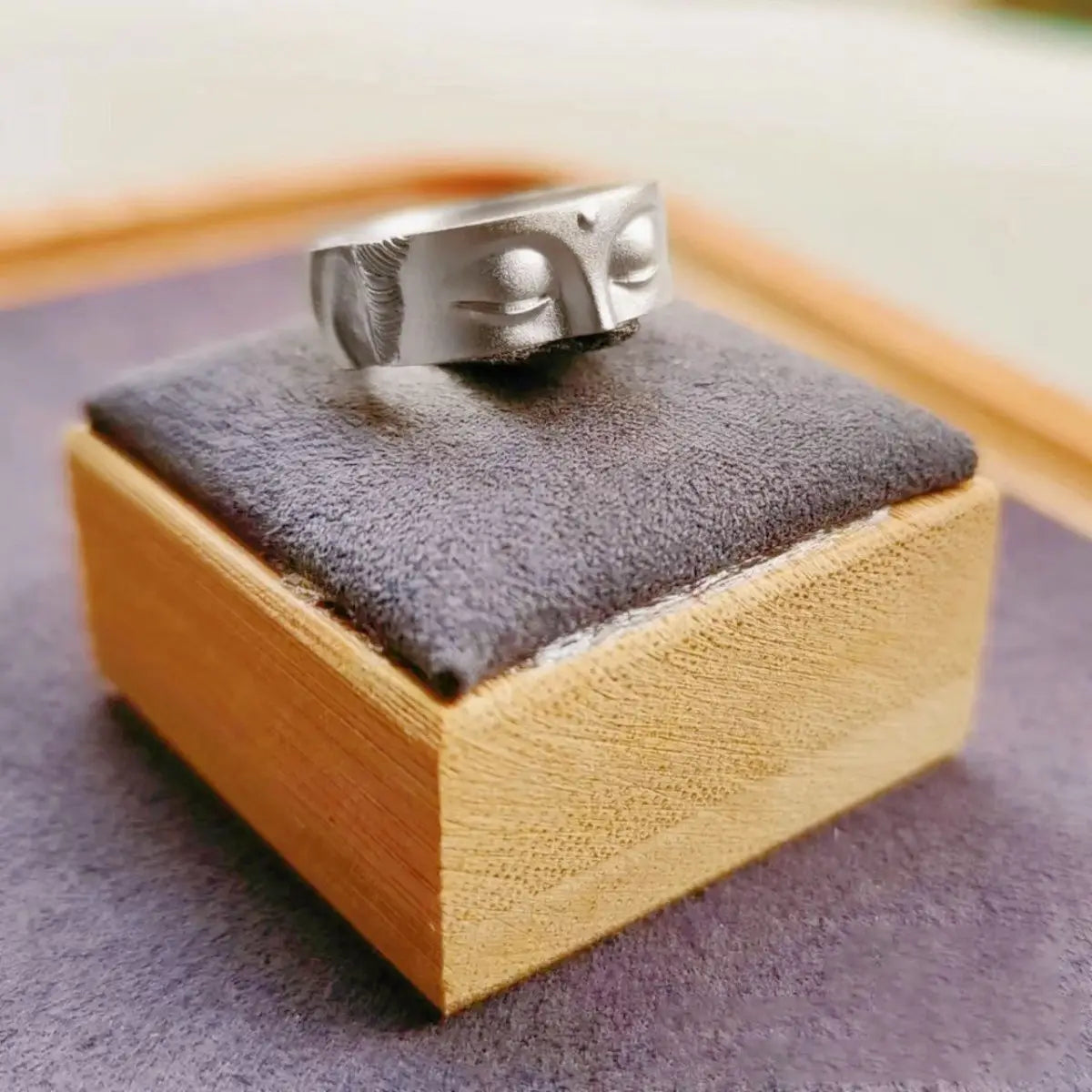 Buddha Eyes Ring - Zinc Alloy Buddhist Symbol Ring for Protection & Wisdom | Buddhive