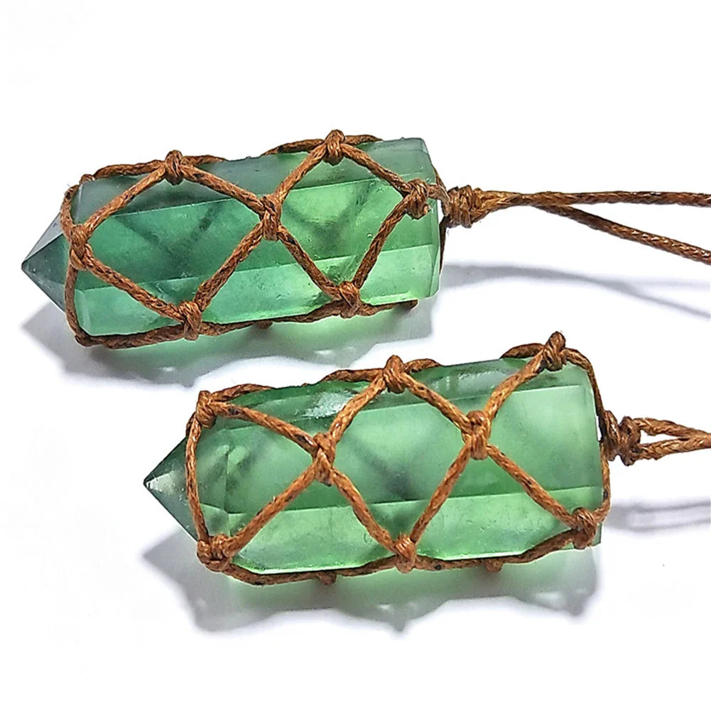 Emerald Natural Stone Necklace - Authentic Gemstone Buddhist Jewelry for Healing & Energy | Buddhive